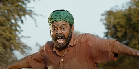 Telugu action-drama 'Narappa' stars Venkatesh Daggubati, Priyamani and Karthik Rathnam in the lead roles. (Photo | YouTube screengrab)