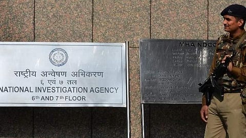 The office of the National Investigation Agency in New Delhi.