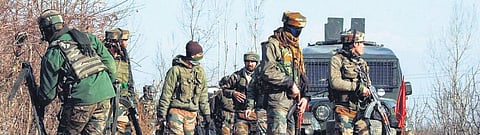Image of security personnel in Jammu & Kashmir used for representational purpose. (File Photo)