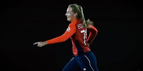England cricketer Sophie Ecclestone (Photo | YouTube Screengrab)