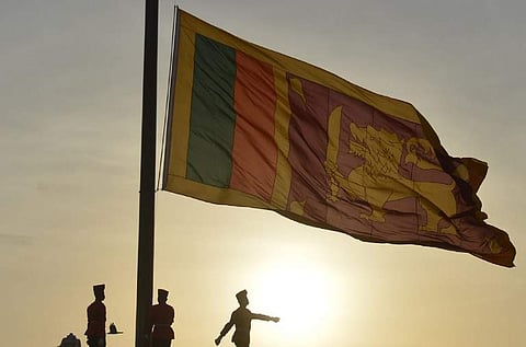 Sri Lanka flag (File Photo | AFP)