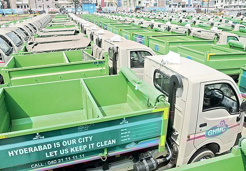 Swachch Auto Tippers (File Photo | Express, Sayantan Ghosh)
