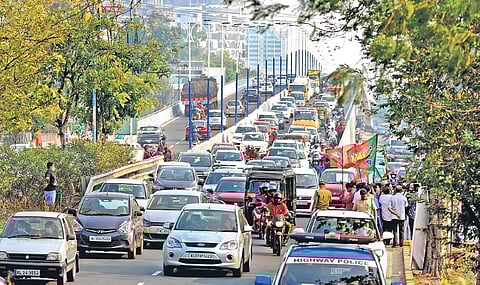 Palarivattom flyover (Photo | A Sanesh, EPS)