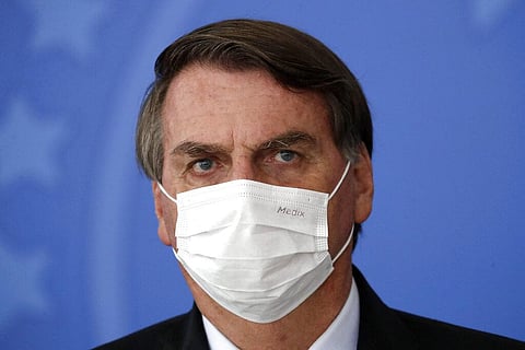 Brazilian President Jair Bolsonaro. (File Photo | AP)