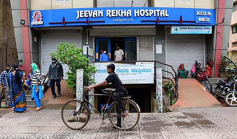 Jeevan Rekha Hospital. (Photo | Ashishkrishna, EPS)