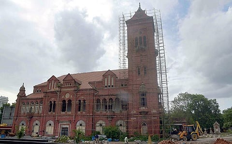 Renovation works carried out at Victoria Public hall in Chennai | Martin Louis