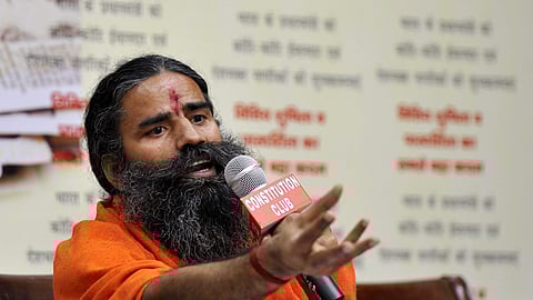 Patanjali Ayurved co-founder and yoga guru Baba Ramdev