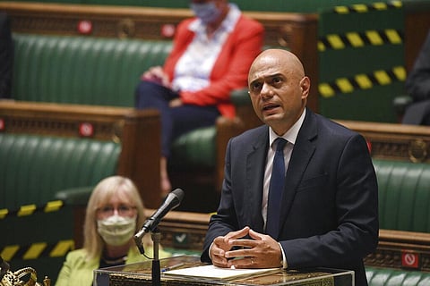 Britain's Health Secretary Sajid Javid. (Photo | AP)