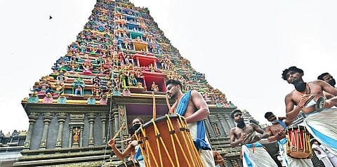 Kanaka Durga temple in Vijayawada. (File Photo | EPS)