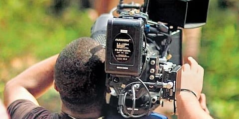 Image of movie shooting used for representation.