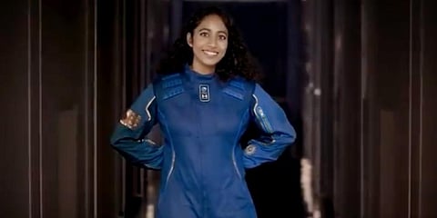 Sirisha Bandla was born in Andhra Pradesh and grew up in Houston, Texas. (Screengrab)