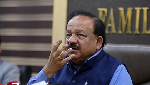 Former Union Health Minister Dr Harsh Vardhan (File Photo| Shekhar Yadav, EPS)