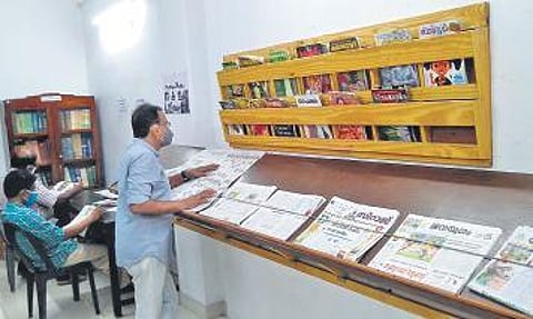 Tagore Library And Reading Room at Karuvelipady
