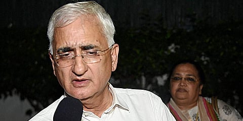Senior Congress leader Salman Khurshid.