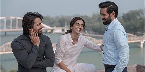 A still from 'Haseen Dillruba'.