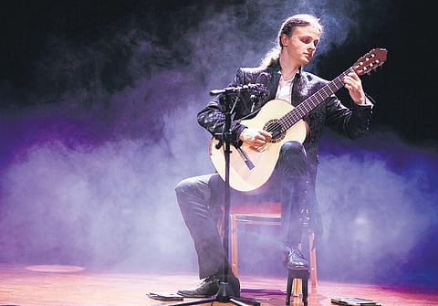 Strumming Guitar Spirit