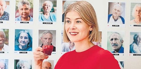 Rosamund Pike in a still from 'I Care A Lot'. (Photo | YouTube screengrab)