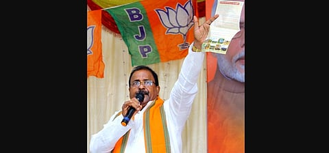 BJP Andhra Pradesh chief Somu Veerraju will be accompanied by state general secretaries PVN Madhav and S Vishnu Vardhan Reddy among others. (Photo | EPS)