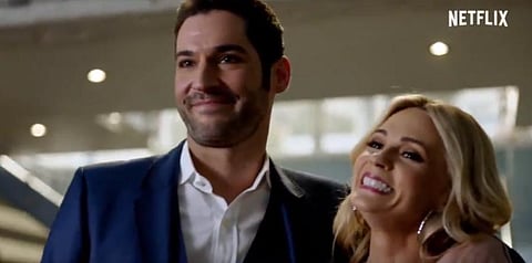 The last season saw Lucifer go through a lot of changes and also redeem his banishment from Heaven. (Photo | Twitter @netflix)