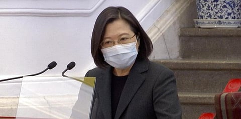 Taiwan's President Tsai Ing-wen. (File photo | AP)