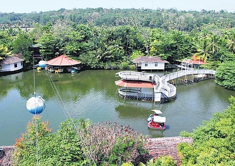 Mango Meadows agriculture theme park at Kaduthuruthy in Kottayam