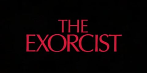 'The Exorcist' was nominated for 10 Oscars, including best picture and director, and won in the best sound and the adapted screenplay category for Blatty. (Film title card | YouTube screengrab)