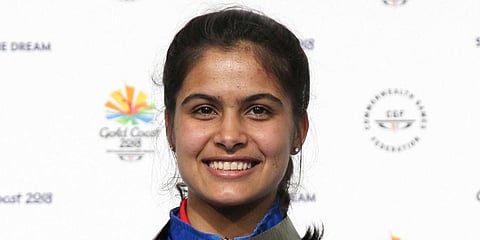 India's pistol shooter Manu Bhaker (Photo | PTI)