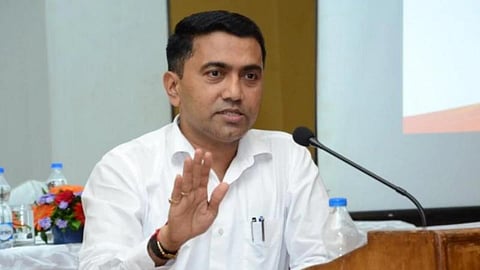 Goa CMÂ Pramod Sawant