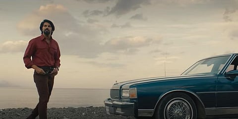 Dulquer Salmaan in the film 'Kurup'. (Photo | YouTube Screengrab)