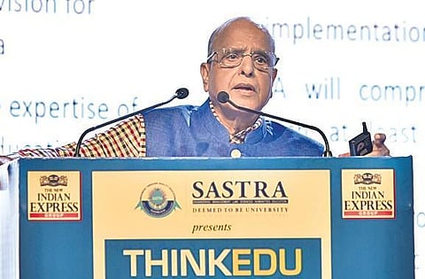 NEP will reform education: Dr K Kasturirangan