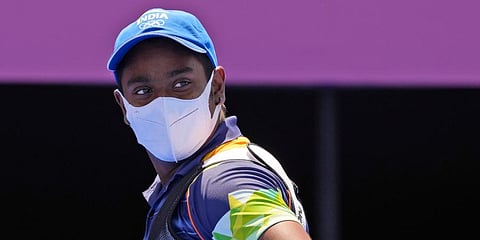 Indian archer Atanu Das (Photo | AP)