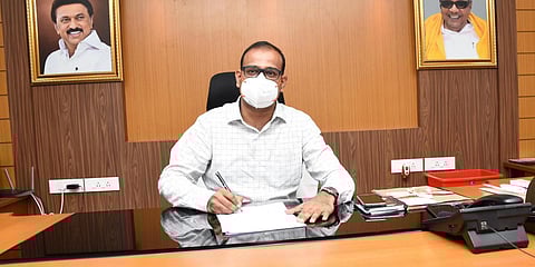 Coimbatore Collector Dr GS Sameeran