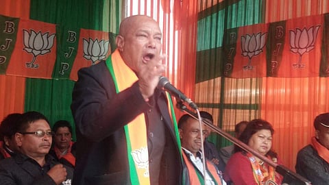 Sanbor Shullai (Photo| Twitter/ @pramodj406)