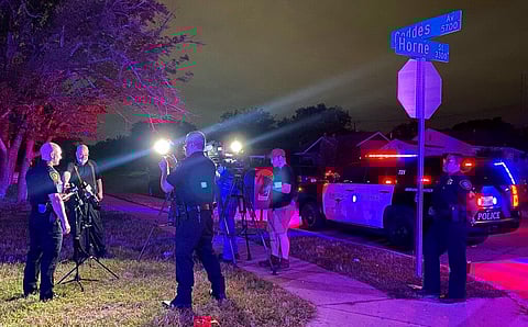 Robeson County Sheriff Burnis Wilkins' office said in a news release that 13 individuals were shot.