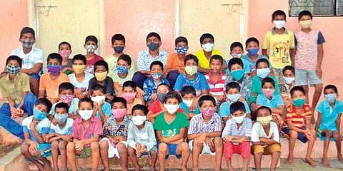 Children at a Rainbow home in the city (File Photo | Express)