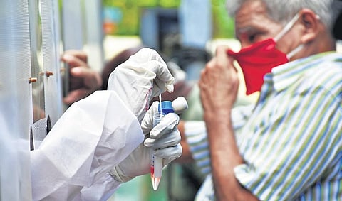 The cumulative infections reached over 19 lakh.