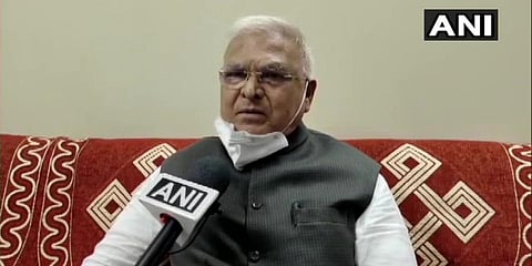 Newly-appointed Madhya Pradesh governor Mangubhai Patel (Photo| ANI)