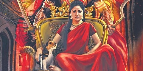 A still from Shabari searching for Ravana