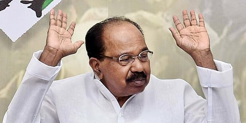 Former Union Minister and Congress leader M Veerappa Moily (Photo | EPS)