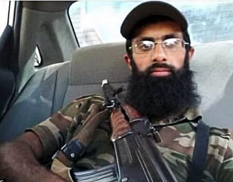Hizbul Mujahideen terrorist Mehrazuddin Halwai (Photo | ANI)