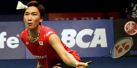 BWF World Number One Kento Momota (Photo | PTI)