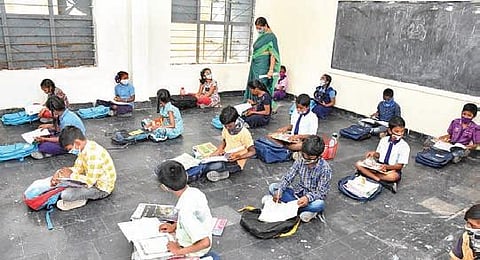 A government school classroom (Representational Image | EPS)