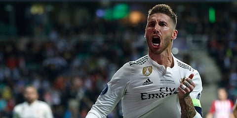 Former Real Madrid legend Sergio Ramos (Photo | AP)