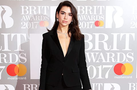 Dua Lipa (in picture), Sam Rockwell, Catherine O'Hara and John Cena are part of the 'Argylle' cast. (File photo | AP)
