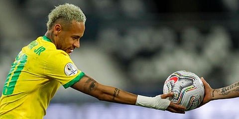 Copa America 2021 final is going to be held on Sunday, July 11, 2021. (Photo | AP)