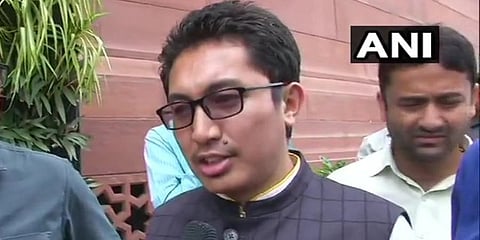 Lok Sabha BJP MP Jamyang Tsering Namgyal (Photo | ANI)
