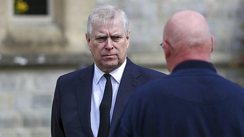 Britain's Prince Andrew, Duke of York