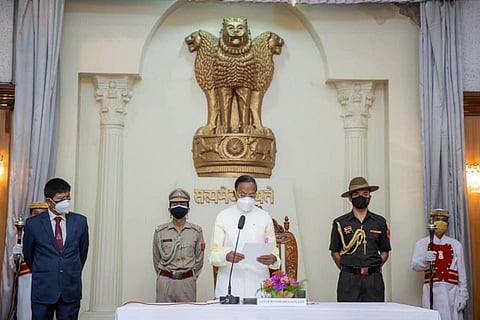 Ganga Prasad sworn in as Manipur governor