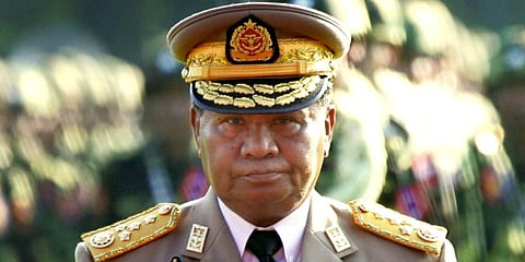 Former Myanmar strongman Than Shwe (Photo | AP)