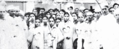 Freedom fighters from Issur were felicitated after their release from Central Jail in Bengaluru